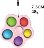 Mini Fidget Simple Dimple Spinner - Roze - Pop it - Fidget Toys