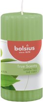 6 stuks Bolsius green tea - groene thee geurkaarsen 120/58 (30 uur)
