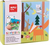 APLI Kids Stickerspel Dieren en hun omgeving