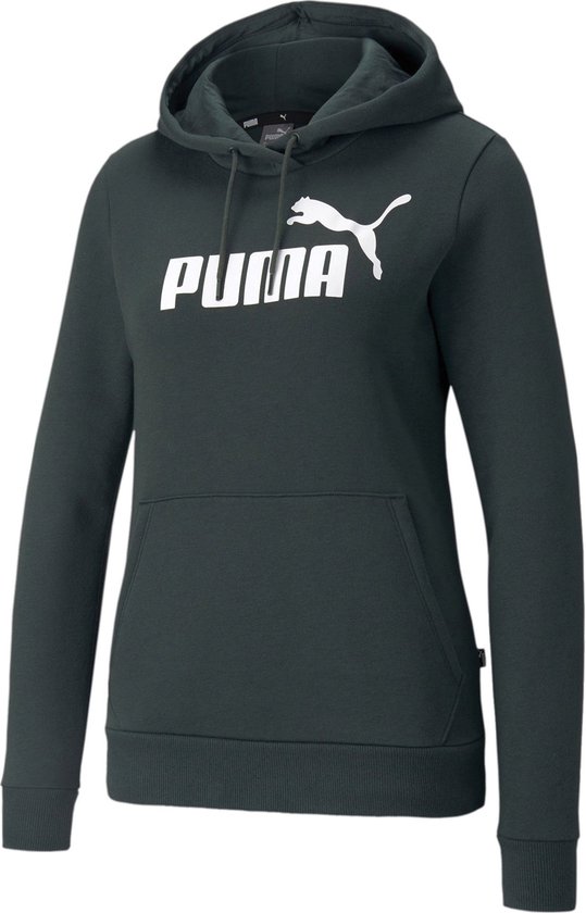 Puma Essentials Trui - Vrouwen - donker groen | bol.com