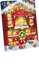 Luxe Lindt Teddy Chocolade Adventskalender - 24 luxe chocola - kerst cadeau