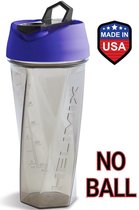 Helimix Vortex Shaker beker Purple - 828ml - Geen blending bal of garde nodig - Beste draagbare pre-workout wei-eiwit fitness beker - Mixt Cocktails, Smoothies en Shakes - Bidon is