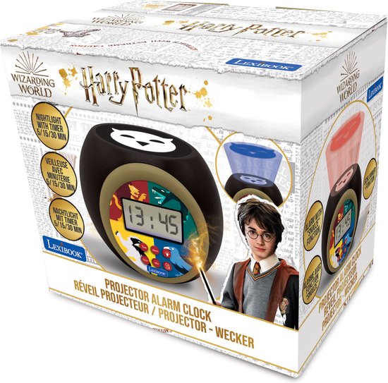 Harry Potter Projector Wekker met Timer van harry-potter — afbeelding 3