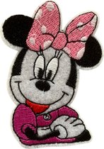 Minnie Mouse strijk embleem - Disney patch - patches - stof & strijk applicatie