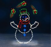 Dakta® Kerstverlichting Buiten | Sneeuwpop | Sneeuwbal | Kerstdecoratie | Buitendecoratie | Kerstversiering | LED Lampjes