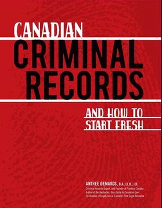 Canadian Criminal Records - cover