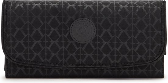 kipling Porte-monnaie Basic Plus Money Land Wallet Signature Emb Noir