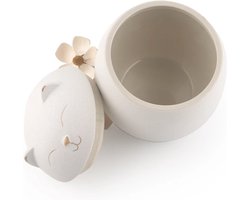 Wit Katten Mini Urntje
