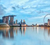 Marina Bay Sands Hotel in de skyline van Singapore - Fotobehang (in banen) - 350 x 260 cm