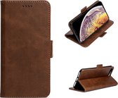 Motorola Moto G60/ G40 Hoesje - Bookcase - Pu Leder Wallet Book Case Bruin Cover