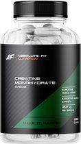 Creatine Monohydraat - 200 Capsules + Gratis Pillendoosje - Creatine Monohydrate - Supplement voor Spieropbouw - Creatine