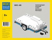 Bricksworld BOC-AB Aanhangwagen Dark Azure blauw add-on voor LEGO® 10252 VW Kever