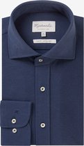 Blauw knitted shirt-boordmaat: 41