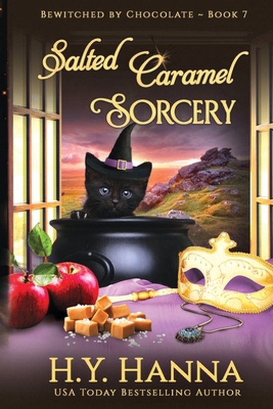 Bewitched by Chocolate Mysteries- Salted Caramel Sorcery (LA ... - cover