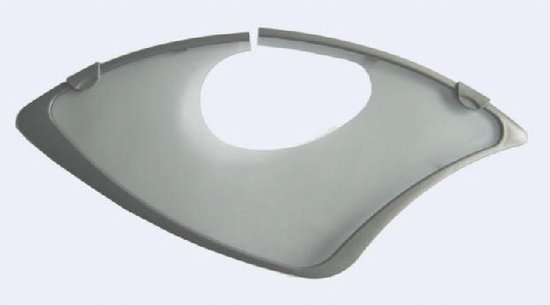 Hesling Jasbeschermer - Elegance - 28 inch - Transparant - Smoke Gloss - Met rem- en slotopeningen van Hesling — afbeelding 2