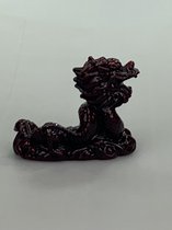 Feng Shui Drakenpaard ( donkerrood)