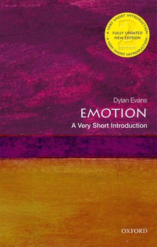 Emotion: A Very Short Introduction - cover