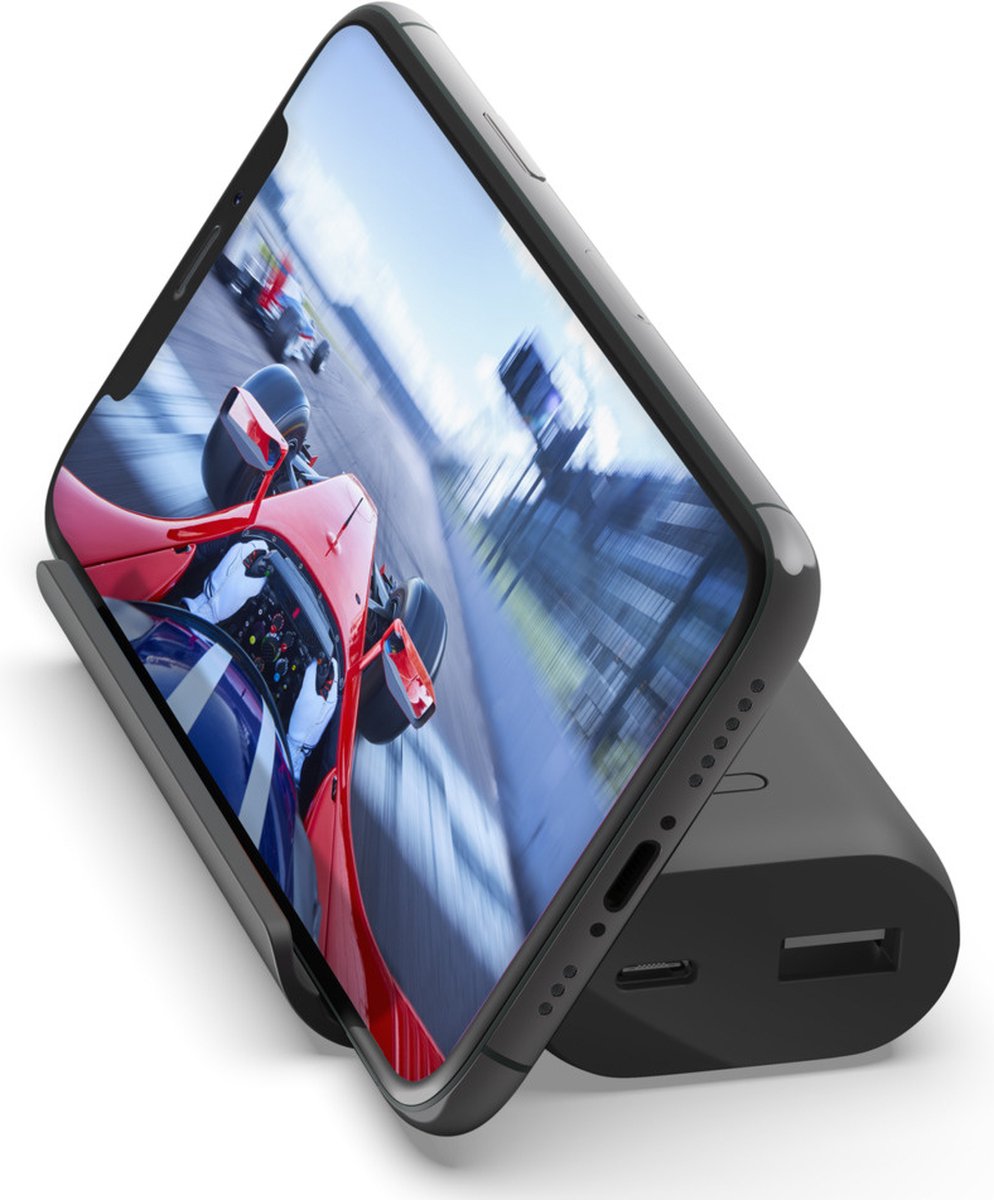 Belkin Powerbank 5.000 mAh - Stand Play Series - Zwart