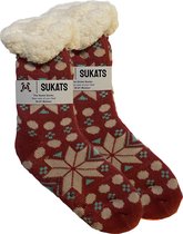 Sukats® Huissokken - Homesocks - Maat 41-46 - Anti-Slip - Fluffy - Heren Huissokken - Variant 1005