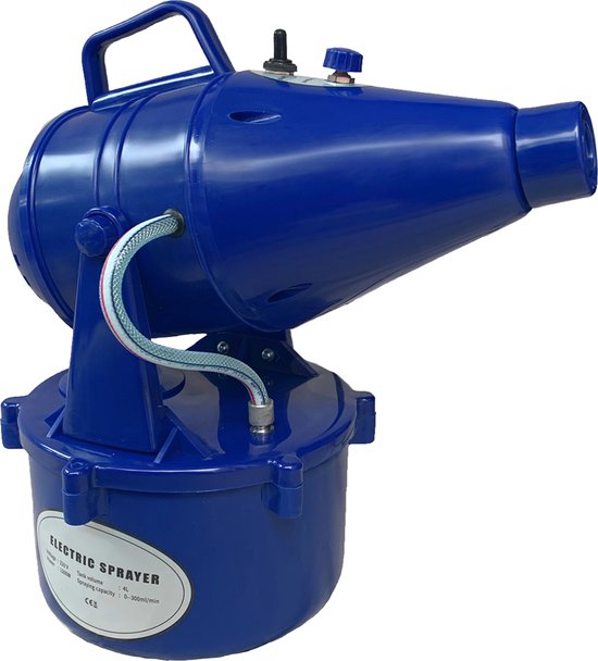 Elektrische vernevelaar 1 nozzle Electric Spray ECO Fogger tbv desinfectie bol
