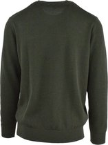 Lacoste Round Neck Knitwear Classic Fit  Khaki Green