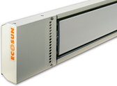 Ecosun Infrarood Heater S+ 900 watt - voor industriële toepassing - bedrijfshal verwarming - hoge temperatuur infrarood verwarming