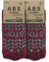 ABS sokken | Anti- Slip | Comfortabele huisslipper sokken voor dames | Gezellige | Warme | Coole sokken | Cadeau sokken | 2 paar