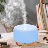Luxovita® - Aroma Diffuser 500ML - Luchtbevochtiger - Luchtontvochtiger- Luchtreiniger- Verdamper- Elektrische Verstuiver -  Humidifier - Oil Diffuser - Ultrasone Vernevelaar LED lamp - Geur 
