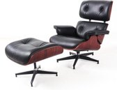 Ellanora® fauteuil met armleuning - Met voetenbankje - Sofa - Premium loungestoel