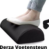 Derza Voetensteun - Voetenbankje Bureau - Ergonomisch - Grijs