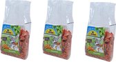JR Farm - Knaagdierensnack - Wortelchips - 125 gram - per 3 zakjes