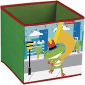 opbergbox kikker 31 x 31 x 31 cm groen