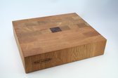 Sluiter woodwork - hakblok - Slavonisch eikenhout - handgemaakt - uniek - kopshout