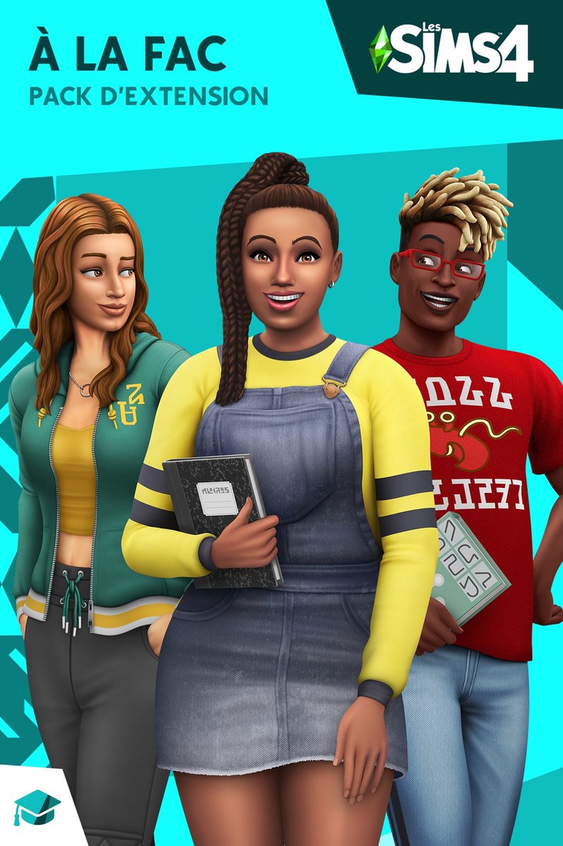 Les Sims 4 – A La Fac – Code De Téléchargement Origin – PC/MAC – Neuf Sous Blister