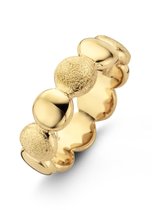 Casa Jewelry Ring Kiki van zilver goud verguld, maat 54