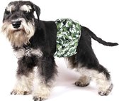 Hondenluier Camouflage Maat L - Wasbaar - Verstelbaar 44-54 cm