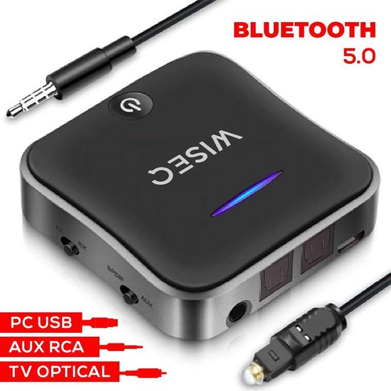 Minachting dosis Omleiding WISEQ Bluetooth Transmitter & Receiver | 2-in-1 Audio Adapter | TV, PC &  Auto | bol.com