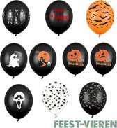 Halloween Mega ballonnen set 48 stuks