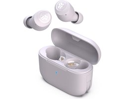 JLab Go POP Draadloze Oordopjes - Bluetooth - 35 uur Speeltijd - Be Aware Audio - Met Microfoon - Oortjes Draadloos - Geschikt voor Android en Apple - Lila