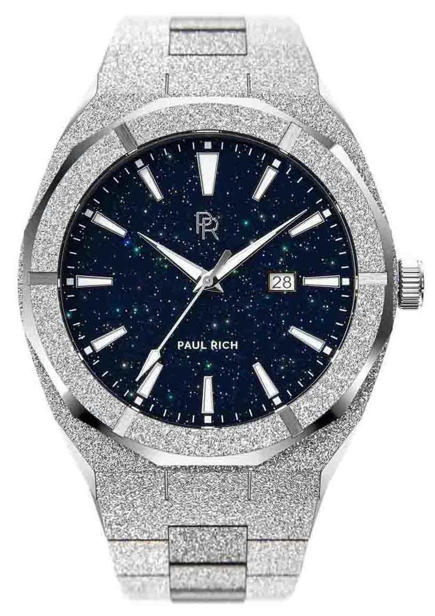 Paul Rich Frosted Star Dust Silver FSD05-A Automatic horloge 45 mm