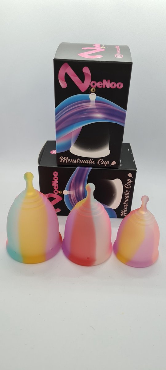 Goedkoopste Noenoo Herbruikbare Menstruatiecup - De Kleinste Menstruatie cup XS - Medisch gecertificeerde Siliconen