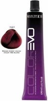 Selective Professional ColorEvo Permanent Coloring Haarkleur kleuring 100ml - 07.67 Violet Red Blond / Mittelblond Violett Rot