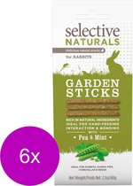 Bâtonnets de jardin sélectif suprême - Snack pour rongeurs - 6 x 60 g