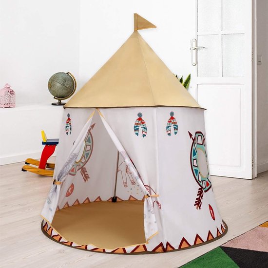 goedkoop Toegangsprijs George Stevenson Indianen Speeltent voor Kinderen - Tipi Tent - voor Binnen en Buiten -  Speelgoed... | bol.com