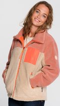 J&JOY - Sweater Vrouwen Montréal Beige/Orange