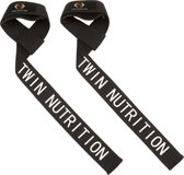 Twin Nutrition® Silicone Grip Lifting Straps - Anti Slip Deadlift Straps - Padded straps - Bodybuilding - Gewichtheffen - Powerlifting - Wrist wraps - Fitness - Gym straps