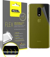 dipos I 3x Beschermfolie 100% compatibel met OnePlus 7 Rückseite Folie I 3D Full Cover screen-protector