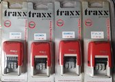 TRAXX 7850 VERZONDEN + datum stempel 3mm, compacte-uitvoering