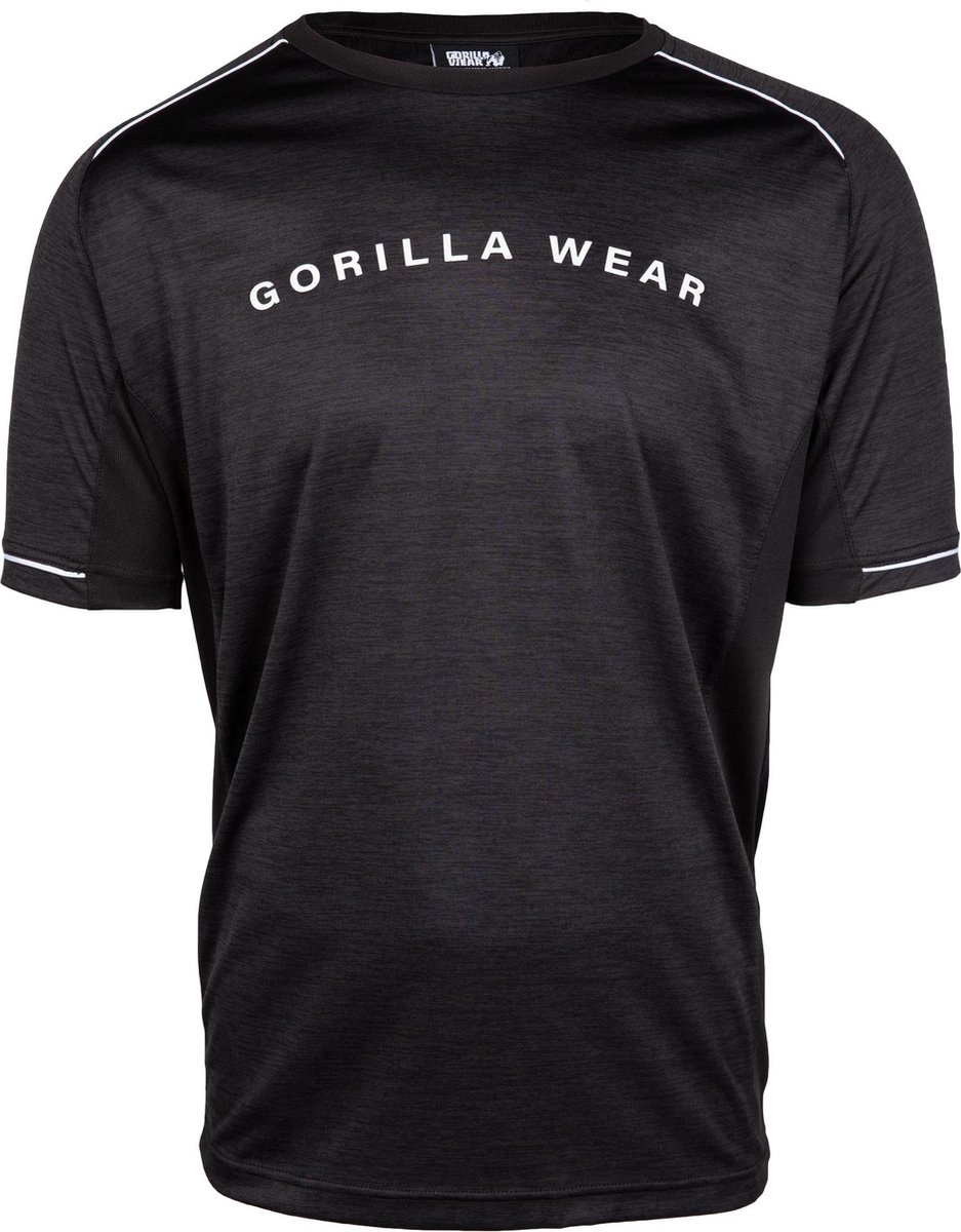 Gorilla Wear Fremont T-shirt - Zwart / Wit - M