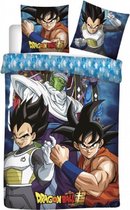 dekbedovertrek Dragon Ball Z 140 x 200 cm blauw